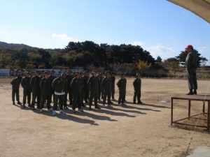 현대약품 해병대 체험, 목표달성 극기훈련
