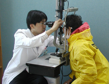 건양대병원, 태안군에서 의료봉사 실시