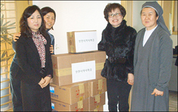 인천시약, 해성보육원에 의약품 전달