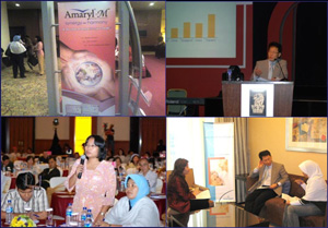 아마릴M, 인도네시아 발매 심포지움 성황 