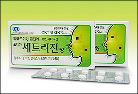 옵티마케어, 항히스타민제 '세트리진' 출시