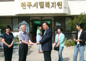 심평원, 추석맞아 사회복지시설에 후원금