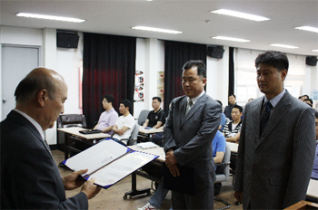 태전약품, SK케미칼·한림제약에 감사패