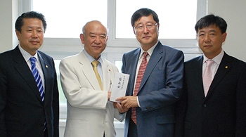 도협, 심장병어린이 후원금 2140만원 전달