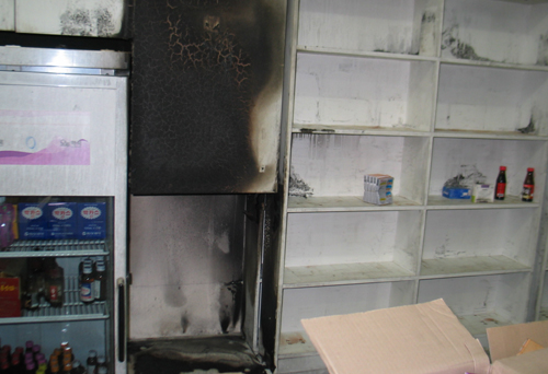 고양 O약국, 화재 발생…온장고 누전 추정