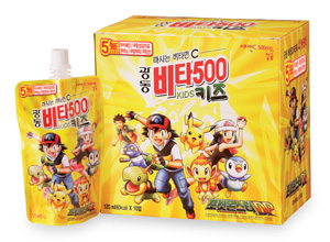 광동제약, 어린이용 '비타500 키즈' 출시