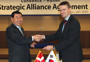 룬드벡-한미약품, 치매약 '에빅사' 공동판매