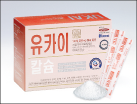 휴온스, 물 없이 섭취 가능한 '유카이칼슘' 출시
