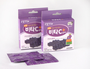 JW중외제약, 포도맛 '비타C 플러스' 출시
