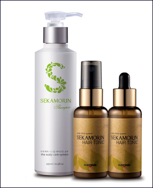 일동제약, 탈모방지 샴푸·토닉 '세카모린' 출시