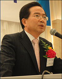 한상회 후보 "마진은 생명선…반드시 지키겠다"
