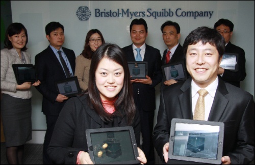 한국BMS, 전 영업사원에 아이패드 지급