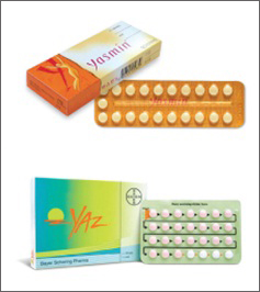 "피임약 야스민·야즈, 혈전 발생 위험" 주의 당부