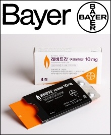 바이엘, 발기부전치료제 '레비트라' 국내시장 철수
