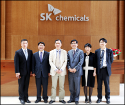 SK케미칼 중국 협력사, 판교 에코랩 방문