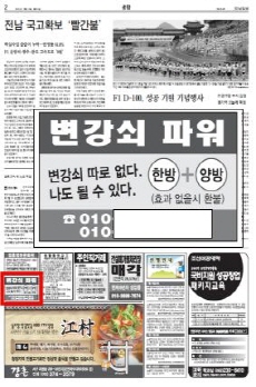 간큰 무허가 수입약 판매업자, 신문광고 냈다가…