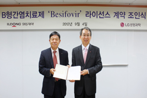 일동제약, 국내사가 개발한 B형간염 신약 도입