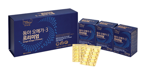 동아, 고함량 EPA DHA 오메가-3 프리미엄 출시

