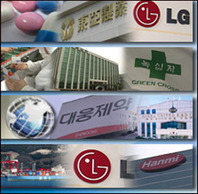 한미·LG '쾌청', 제일·한독 '흐림'…10대제약 명암
