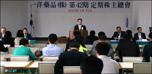 일양약품, 정기주총…세번째 신약 연구결과 도출