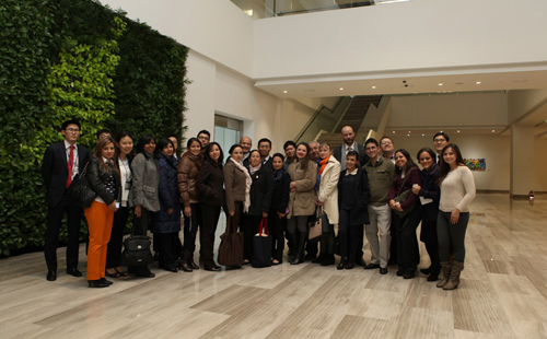 중남미 보건의료 담당자, 녹십자 연구센터 방문 