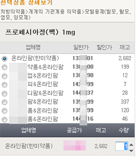 온라인팜-입점 도매, 비급여 약물 가격경쟁 논란