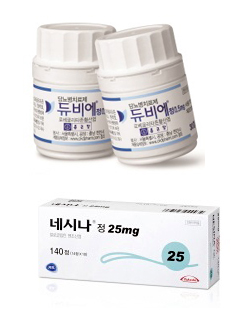 듀비에 3억, 네시나 2억…시장안착 '절반의 성공'