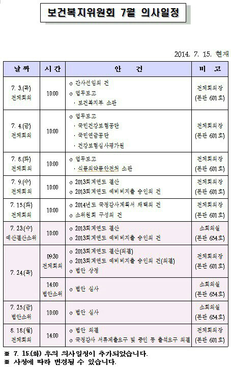 서랍 속 법률안 내주 본격 심사…신규법안 상정도