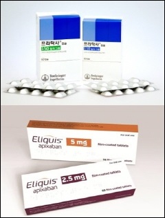 프라닥사·엘리퀴스, 국내 폐색전증 적응증 박차 