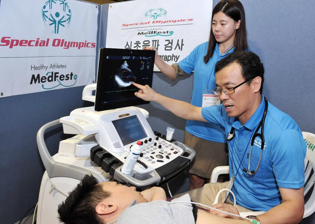 데일리팜]GE헬스케어, 스페셜올림픽서 선수 건강증진