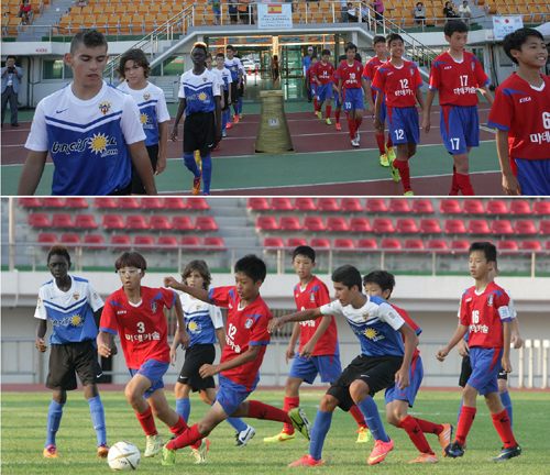 동국 마데카솔, 유소년축구 대표팀 후원