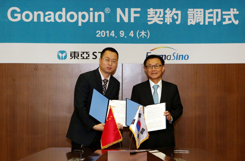 동아ST, '고나도핀NF' 중국시장 진출
