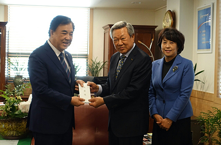 영등포구약, 마퇴본부에 후원금 기탁