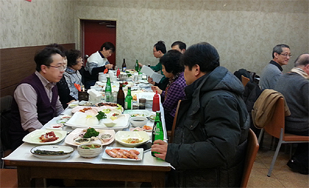 여수시약, 선배 원로약사와 회무 공유