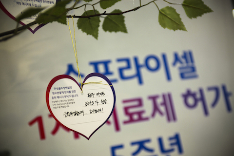 스프라이셀, 1차약제 진입 5주년 기념 행사