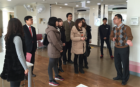 성남시약, 차의과대 약대생과 현장 견학