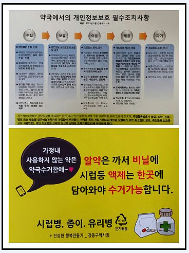 강동구약, 한눈에 보는 개인정보보호법 POP 제작