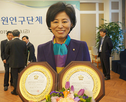 남인순 의원, 국회의원연구단체 우수상 2관왕 영예