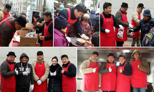 스포츠닥터스 '사랑의 밥차' 봉사활동
