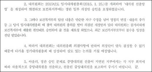 의협 중앙대의원 선출 직선제 도입하고도 '무용지물'