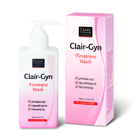 한미약품, 여성용 청결제 '클레어진' 출시
