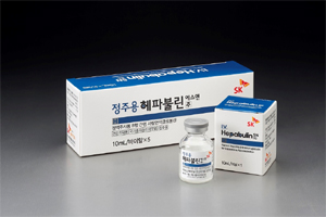 SK플라즈마, '정주용 헤파불린에스앤주' 출시
