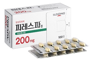 일동, 폐섬유증약 '피레스파' 급여적용