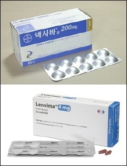 치료약 없었던 갑상선암 영역에 넥사바·렌비마 등장