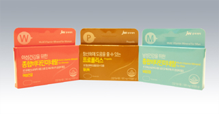 JW중외제약, 포켓용 건기식 3종 출시
