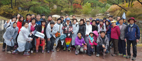 종로구약, 전회원 걷기대회 갖고 친목도모