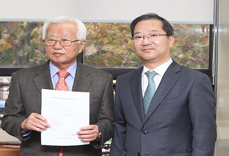 김대업 "조찬휘 후보 재선저지…단일화 노력 계속"
