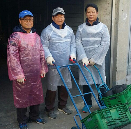 인천지역 충북·충남대 약사모임, 사랑의 연탄 배달