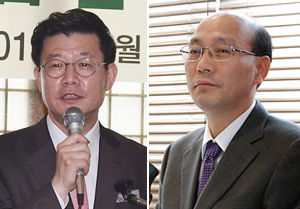 경인의약품유통협회장 윤성근-노경환 경선