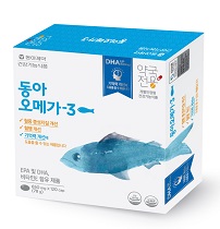 동아제약, 건기식 동아오메가3 약국 출시 
